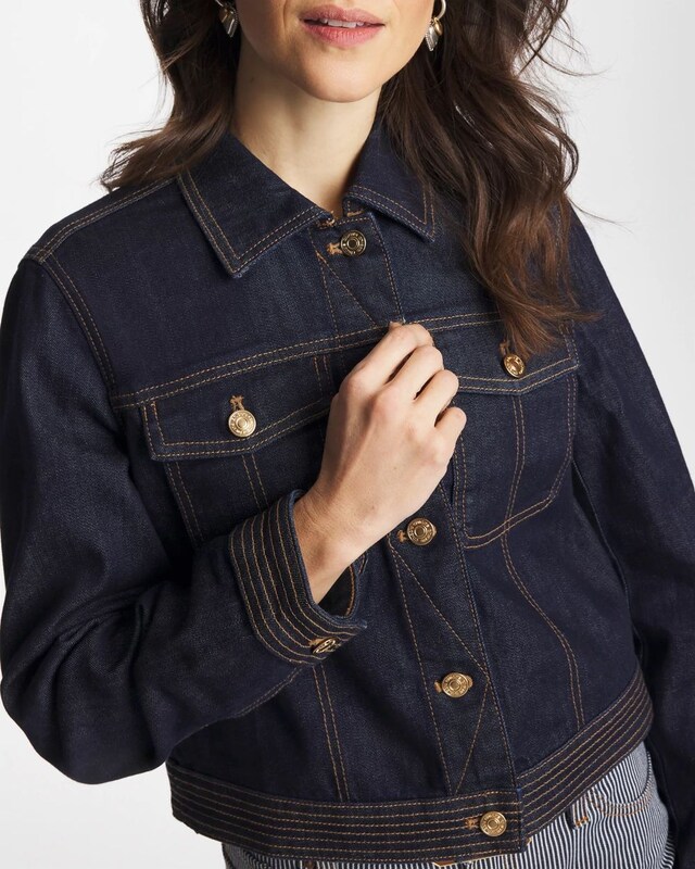 Denim Trucker Jacket - image 5